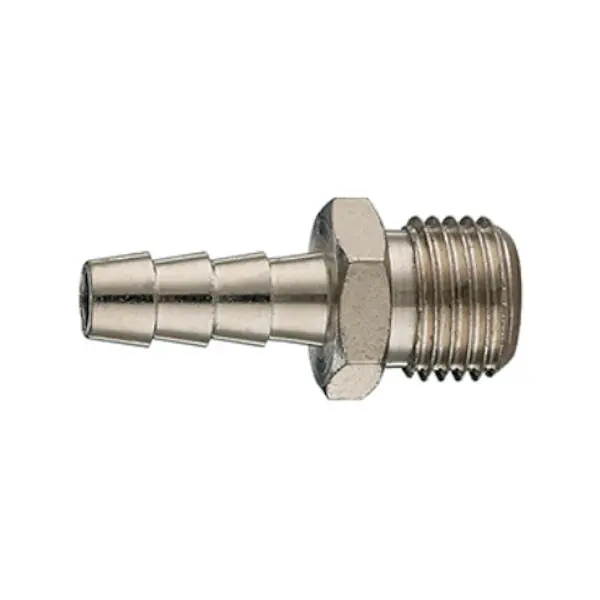 ANI ART. 10/E ATTACCO PORTAGOMMA A RESCA FILETTATO MASCHIO 1/4"M D.MM12