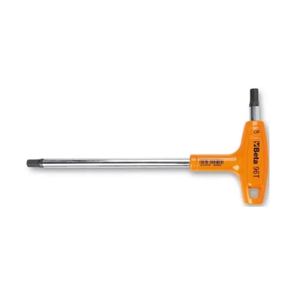 BETA 96T CHIAVE MASCHIO ESAGONALE PIEGATA CON IMPUGNATURA MM 2,5