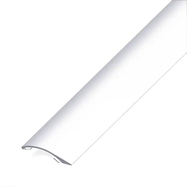ALFER PROFILO DI COMPENSAZIONE ADESIVO ALLUMINIO ARGENTO MM38,5X7,5 MT1