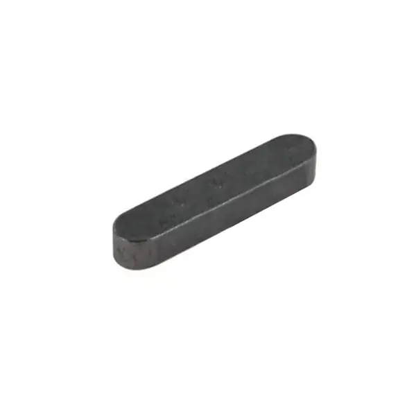 LINGUETTA AD ESTREMITA‘ ARROTONDATE IN ACCIAIO DIN 6885A MM18 X11 X125