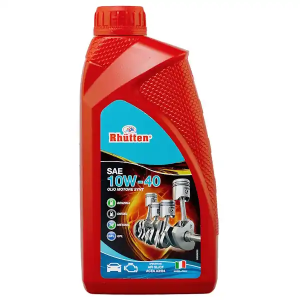 RHUTTEN OLIO MOTORE 4T 10W-40 FLACONE DA LT1