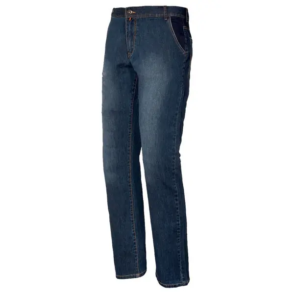 ISSA PANTALONE DA LAVORO JEANS LIGHT STRETCH COLORE BLU TG.S*