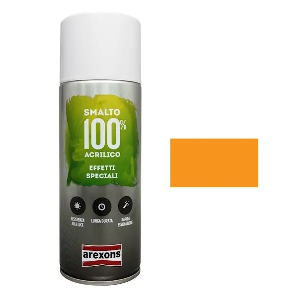 AREXONS SMALTO ACRILICO EFFETTO FLUORESCENTE ARANCIO SPRAY ML400