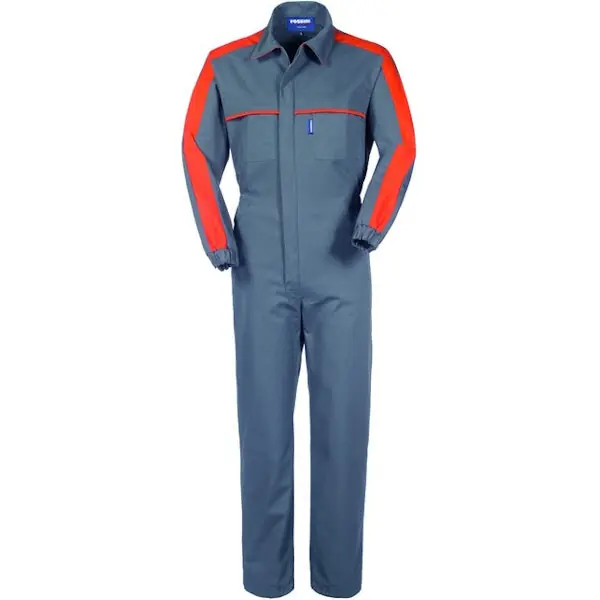 TUTA DA LAVORO MOD. AMSTERDAM COLORE GRIGIO/ARANCIO TG. XXL
