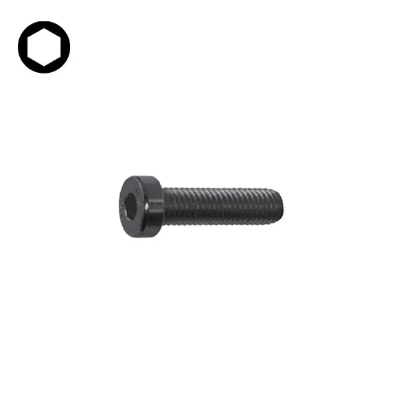 VITE TCEI TESTA RIBASSATA CLASSE 8.8 GREZZA M20X 55 DIN 7984