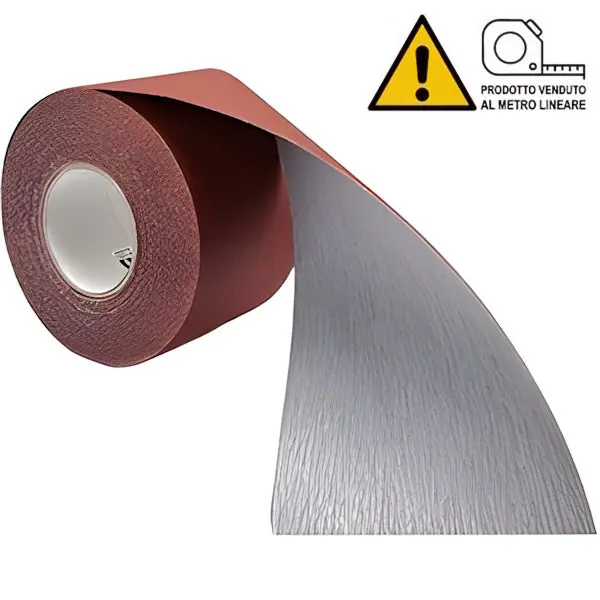 TAF CARTA ABRASIVA VELCRATA AL CORINDONE MM115 GR100 AL MTL