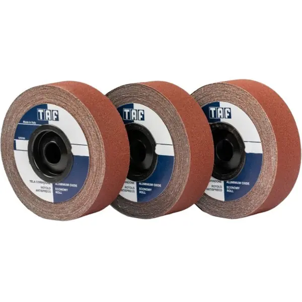 TAF TELA ABRASIVA IN ROTOLI AL CORINDONE MM50XMT25 GR150