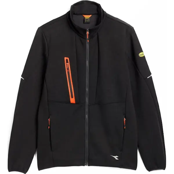 DIADORA FELPA DA LAVORO SWEATSHIRT HYBRID TACTIC NERO TG.S