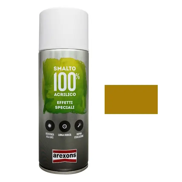 AREXONS SMALTO ACRILICO METALLIZZATO ORO DUCATO SPRAY ML400