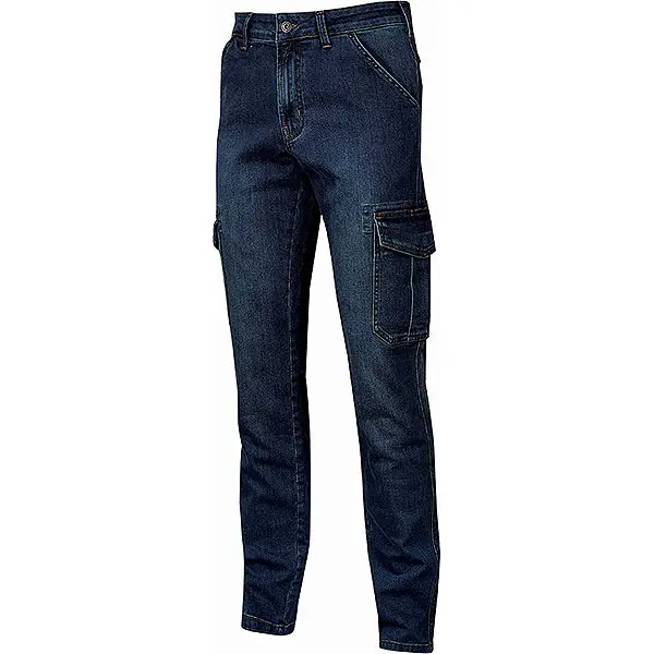 U-POWER PANTALONE IN JEANS TOMMI COLORE DEEP BLUE TG.32/L