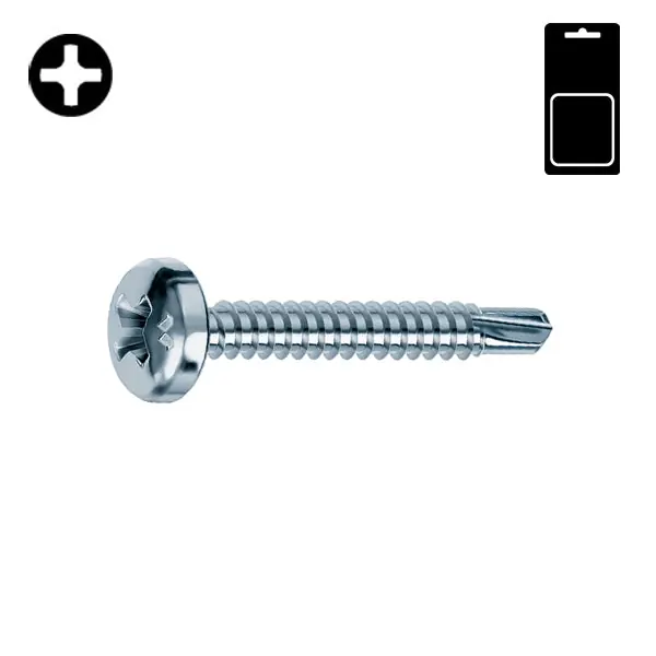 SODIFER VITI AUTOPERFORANTI TC PH ZINCATA BIANCA D.MM4,8X13 CONF.PZ30