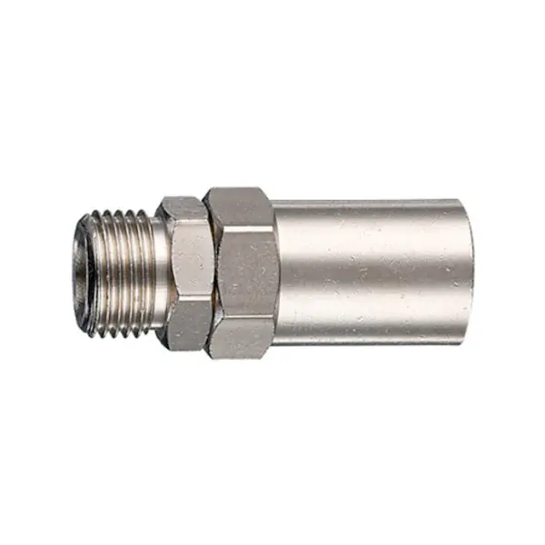 ANI ART. 28/B ATTACCO GIGANTE MASCHIO CON MASCHERINA 3/8"M D.MM10X21*