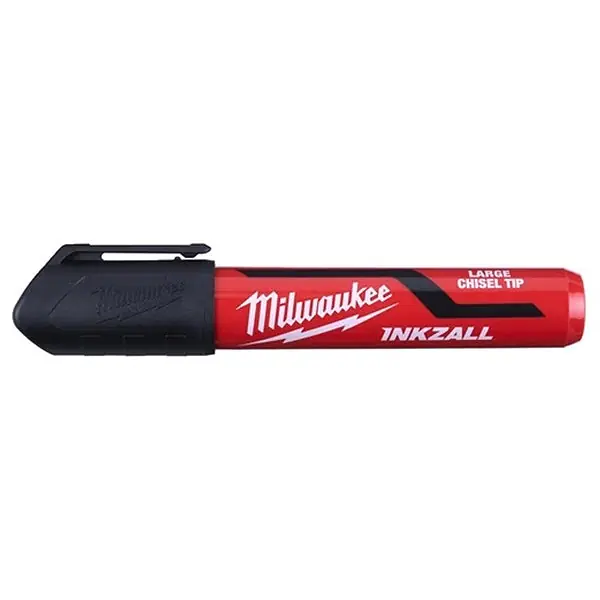 MILWAUKEE PENNARELLO INDELEBILE PUNTA LARGA TG. L MM 6 NERO
