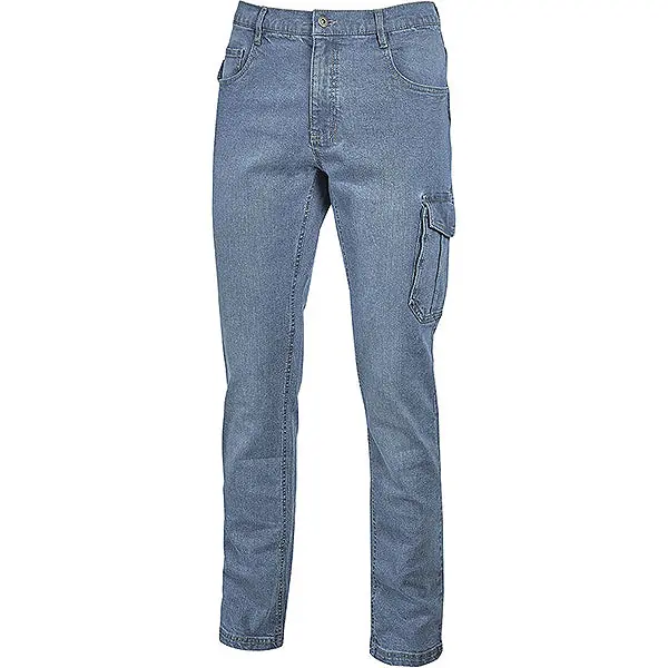 U-POWER PANTALONE IN JEANS JAM COLORE LIGHT JEANS TG.M