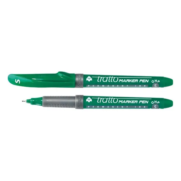LYRA TRATTO MARKER PEN OHP PUNTA FINE MM 0.3 VERDE