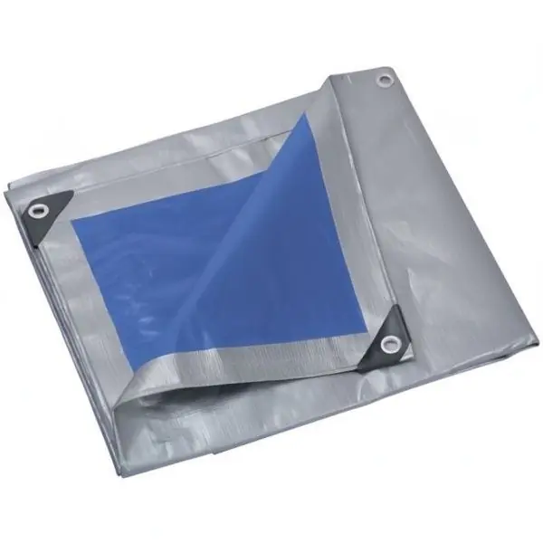 VERDELOOK TELO OCCHIELLATO AD ELEVATA RESISTENZA GRIGIO/BLU MT2X3*