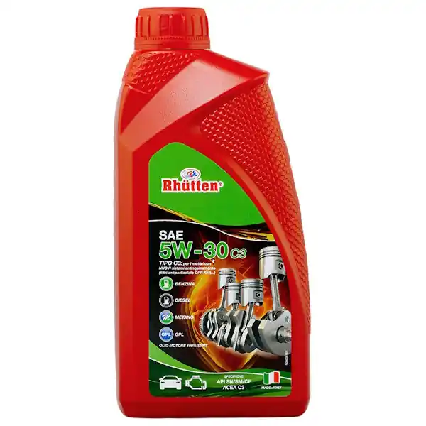 RHUTTEN OLIO MOTORE 4T 5W-30 C3 FLACONE DA LT1