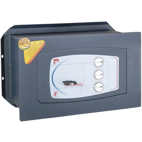 TECHNOMAX CASSAFORTE A MURO CON CHIAVE E COMBINATORE MOD. GD/3B
