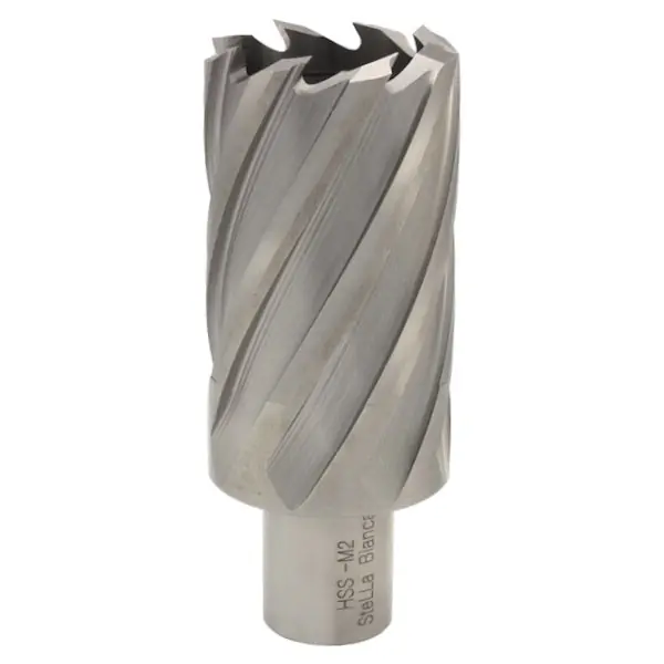 STELLA BIANCA FRESA HSS LUNGA PER TRAPANI MAGNETICI WELDON 3/4" D.MM22*