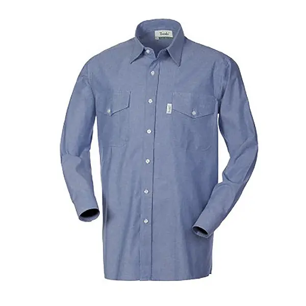 BREMBO CAMICIA MANICA LUNGA IN COTONE COLORE OXFORD TG XXL*