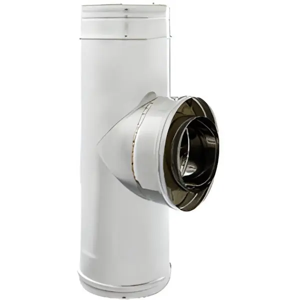 SYNERGY TERMOTEC COIBENTATO RACCORDO A T 90° D.MM180 INOX 316L