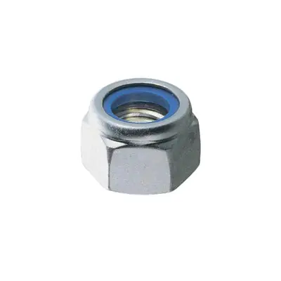 DADO AUTOBLOCCANTE ALTO PASSO GROSSO CL. 8 Z.BIANCO UNI 7473 DIN 982 M30