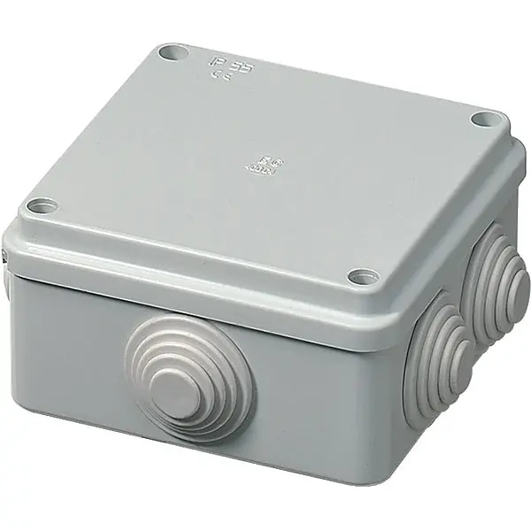 ELETTROCANALI CASSETTA DI DERIVAZIONE DA PARETE MM100X100X 50 IP55