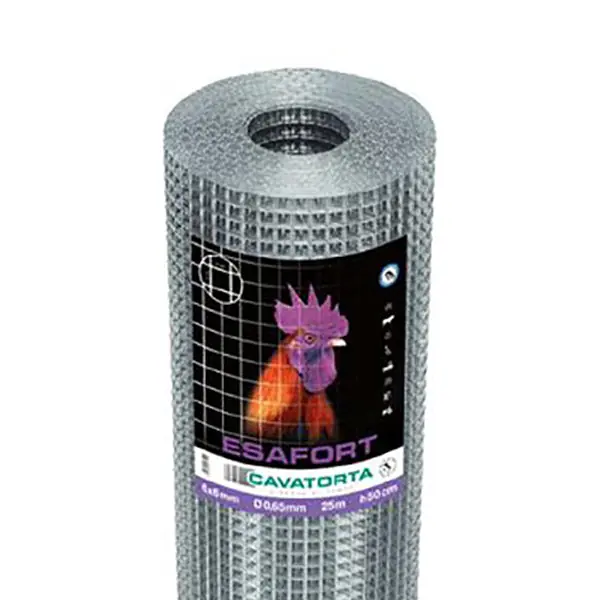 CAVATORTA RETE ESAFORT FILO MM1,05 MAGLIA MM12,7X12,7 H.CM 51 AL MTL