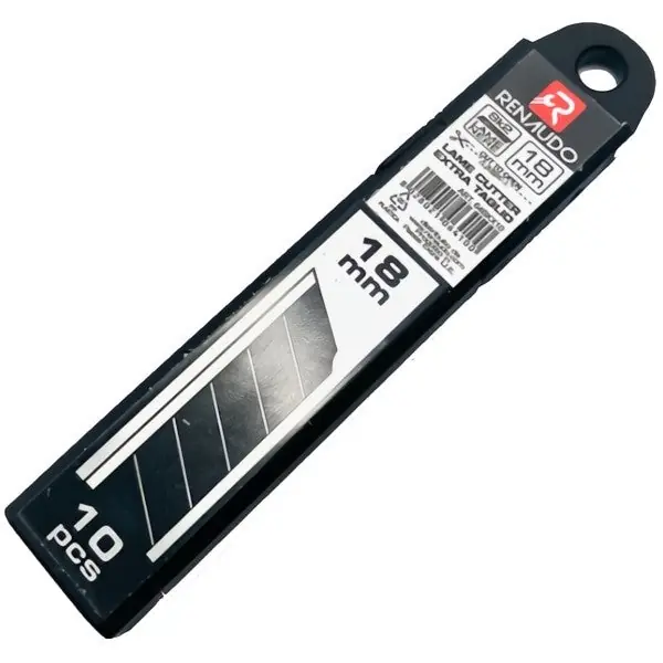 RENAUDO LAME NERE EXTRA TAGLIENTI SK2 PER CUTTER DA MM18 PZ10