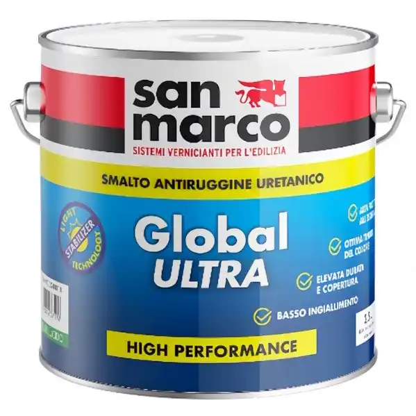 SAN MARCO GLOBAL ULTRA GL 85 SMALTO LUCIDO ROSSO AMARANTO LT0,75*
