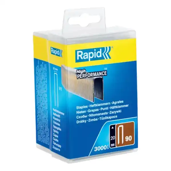 RAPID GRAFFE N.90/20MM SCATOLA IN PLASTICA DA PZ3000
