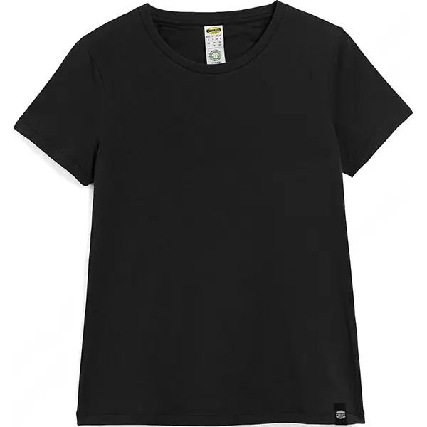 DIADORA T-SHIRT DONNA DA LAVORO MC ATHENA COLORE NERO TG.XS