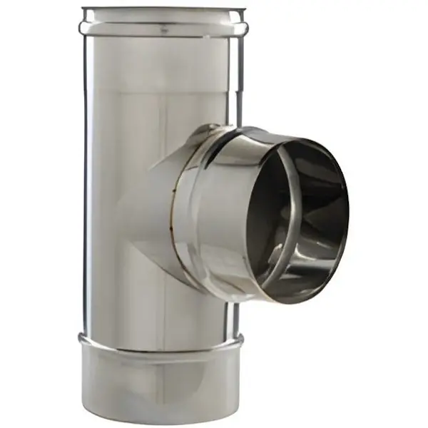 SYNERGY MONOTEC MONOPARETE RACCORDO A T 90° MASCHIO D.MM130 INOX 316L