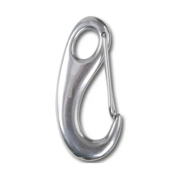 ROBUR INOX AISI 316 MOSCHETTONI A GANCIO MM 70 WFL KG 90 ART.8250