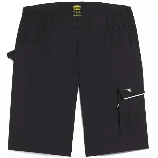 DIADORA BERMUDA DA LAVORO TECH COLORE NERO TG.L