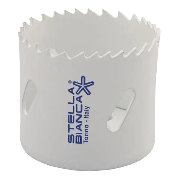 STELLA BIANCA SEGA A TAZZA BI-METALLICA IN HSS M3 D.MM 38*