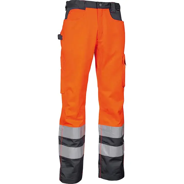 COFRA PANTALONE ALTA VISIBILITA‘ LIGHT ARANCIO FLUO/ANTRACITE TG. 54*