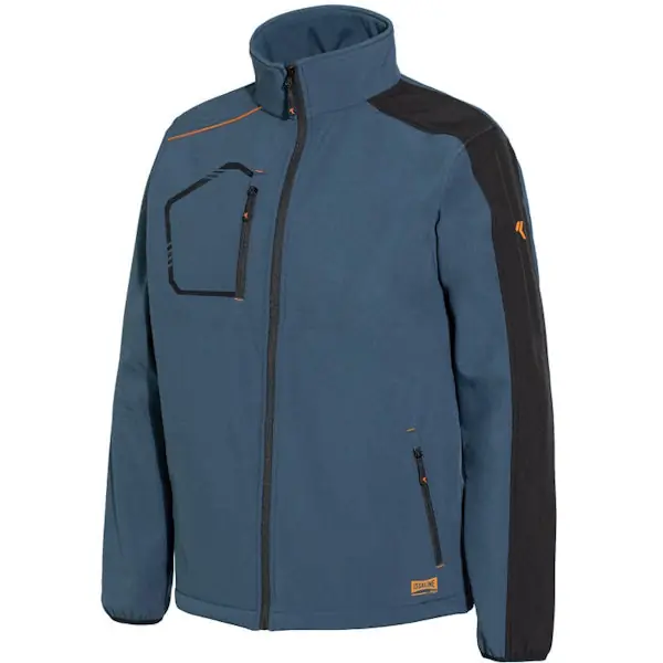 ISSA GIACCA KIND IN SOFTSHELL COLORE BLU TG.XL