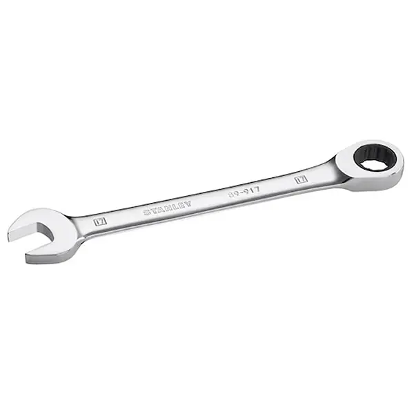 STANLEY CHIAVE COMBINATA A CRICCHETTO PIATTA MM17X17