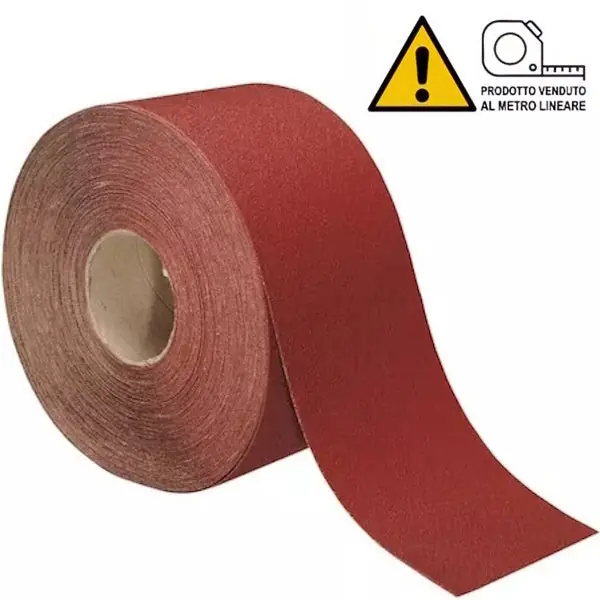 TAF TELA ABRASIVA AL CORINDONE MM115 GR120 AL MTL