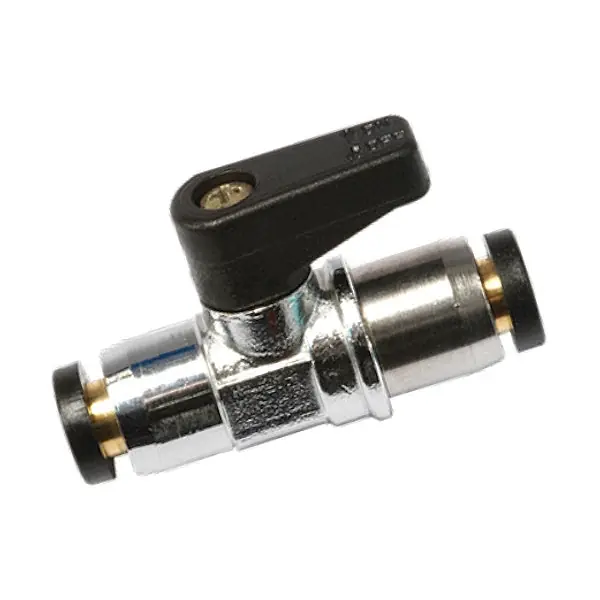 KONFIT VALVOLA A SFERA ART. RV25 CON ATTACCHI RAPIDI D.MM 8