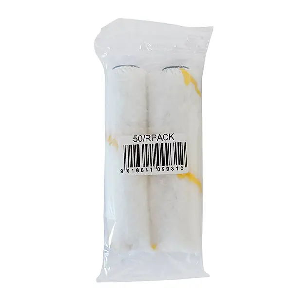 GAMMA PENNELLI MINIRULLI IN PERLON BIANCO CM 5 ART.50/5RPACK CONF.PZ 2