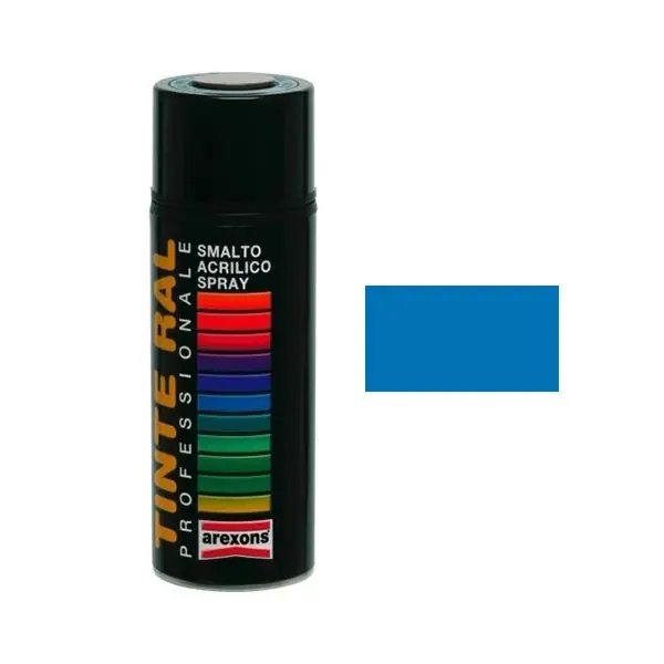AREXONS SMALTO ACRILICO BLU TRAFFICO LUCIDO RAL 5017 SPRAY ML400