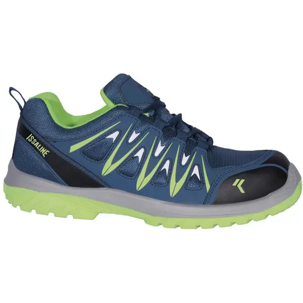 ISSA SCARPE ANTINFORTUNISTICHE MOD. EKAR S1P SRC COLORE BLU/VERDE N39