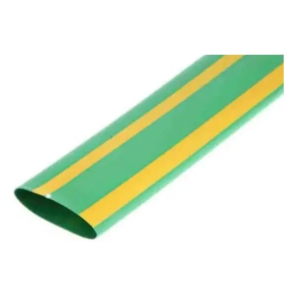 ELEMATIC GUAINA TERMORESTRINGENTE ET100 GIALLO/VERDE D.MM 6,4/ 3,2 MT1
