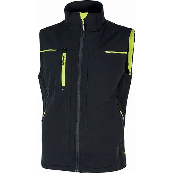 U-POWER GILET TECNICO SATURN COLORE BLACK CARBON TG.L