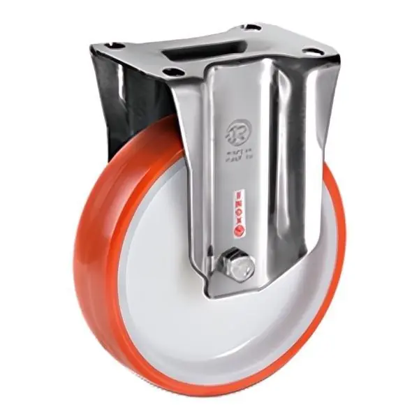 TELLURE ROTA RUOTA 60 SUPPORTO FISSO INOX D.MM 80 KG120