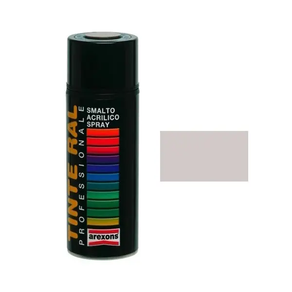 AREXONS SMALTO ACRILICO GRIGIO SELCE RAL 7032 SPRAY ML400