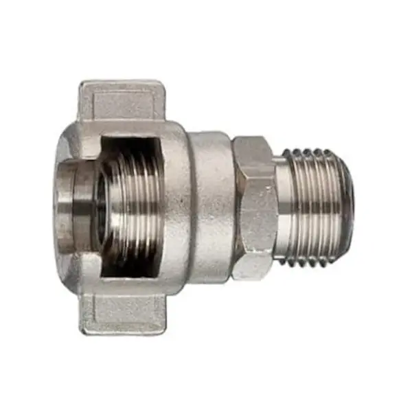 ANI ART. 27/A RACCORDO GIGANTE MASCHIO CON DADO FRESATO 3/8"M*