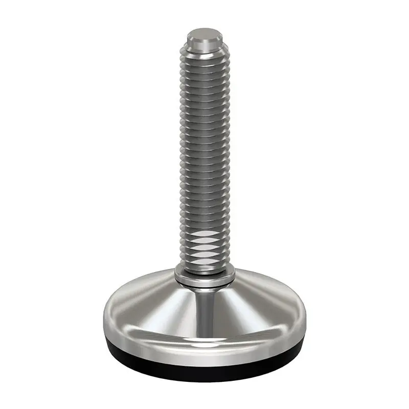 MARTIN PIEDE INOX A2 SNODATO BASE VULCANIZZATA D.MM120 M20X200 KG3000